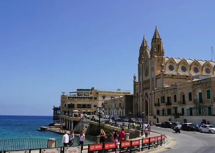 Apartamento Luxury Penthouse 170 Meters From The Sea In Balluta Bay *