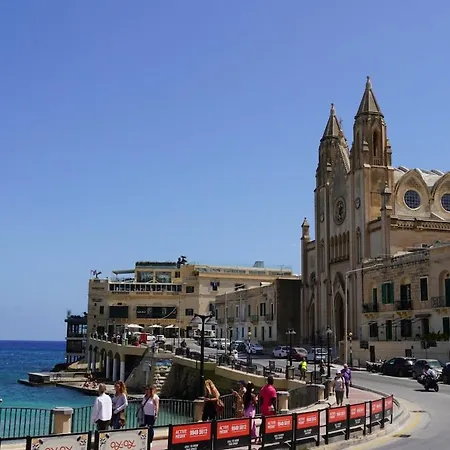 Apartment Luxury Penthouse 170 Meters From The Sea In Balluta Bay *