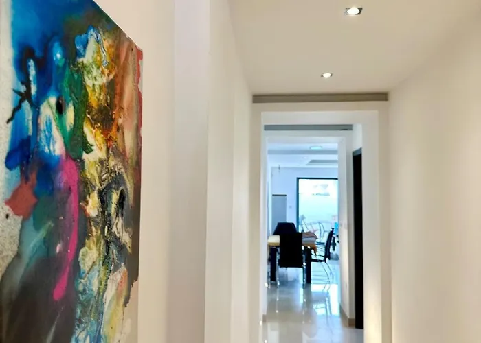 Daire Luxury Penthouse 170 Meters From The Sea In Balluta Bay